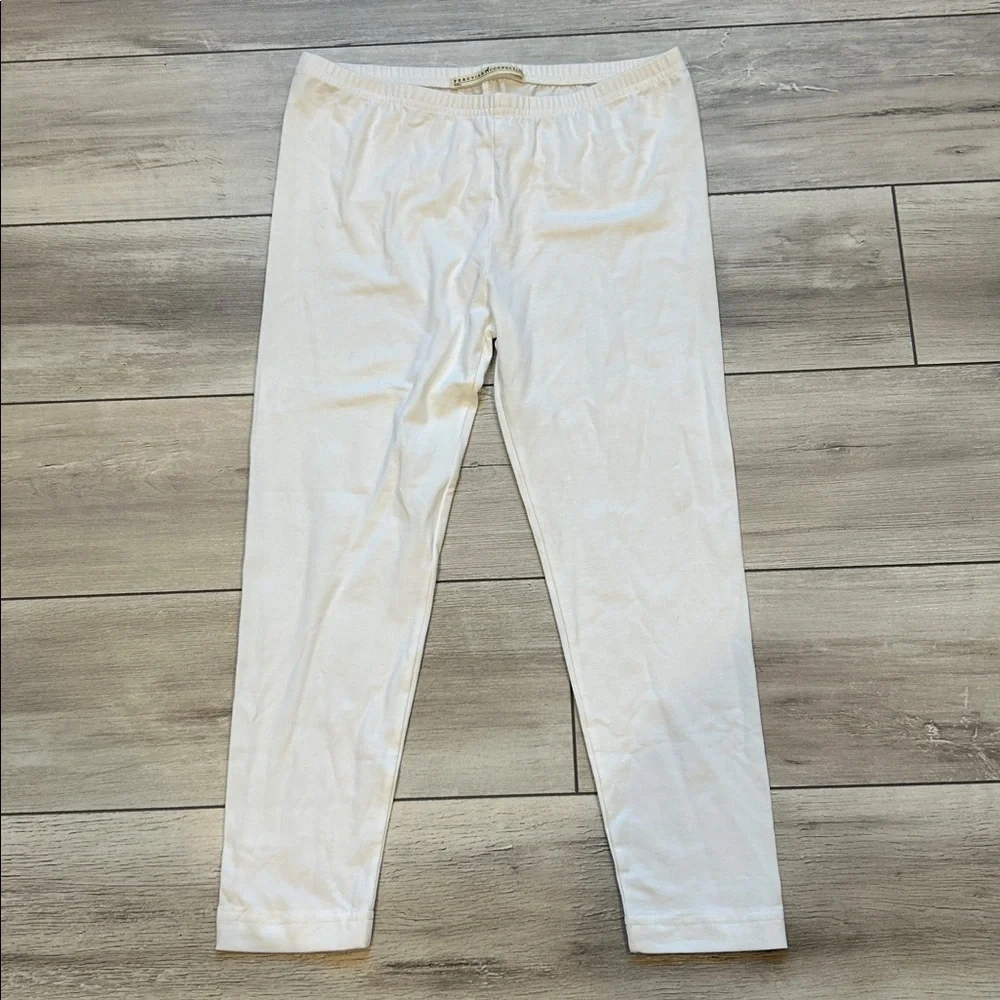 Peruvian Connection white base layer leggings size small